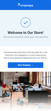 Store Welcome